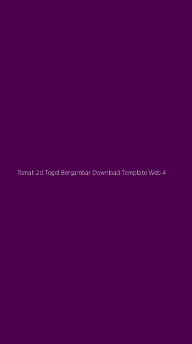 Tampilan Antarmuka Aplikasi Tomat 2d Togel Bergambar Download Template Web - 4