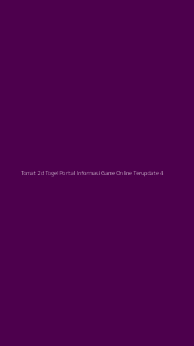 Tampilan Antarmuka Aplikasi Tomat 2d Togel Portal Informasi Game Online Terupdate - 4