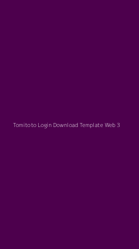 Tampilan Antarmuka Aplikasi Tomitoto Login Download Template Web - 3