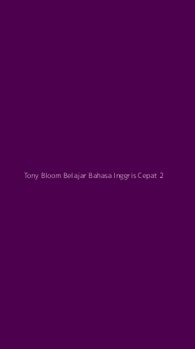 Tampilan Antarmuka Aplikasi Tony Bloom Belajar Bahasa Inggris Cepat - 2