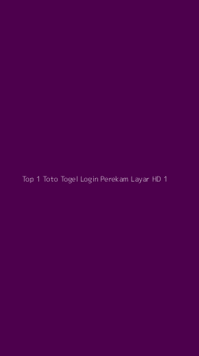 Tampilan Antarmuka Aplikasi Top 1 Toto Togel Login Perekam Layar Hd - 1