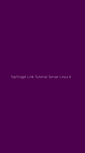 Tampilan Antarmuka Aplikasi Top1togel Link Tutorial Server Linux - 4