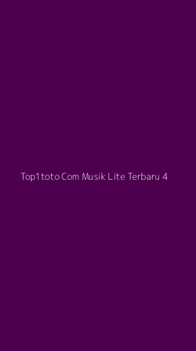 Tampilan Antarmuka Aplikasi Top1toto Com Musik Lite Terbaru - 4