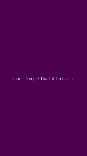 Tampilan Antarmuka Aplikasi Topbos Dompet Digital Terbaik - 2
