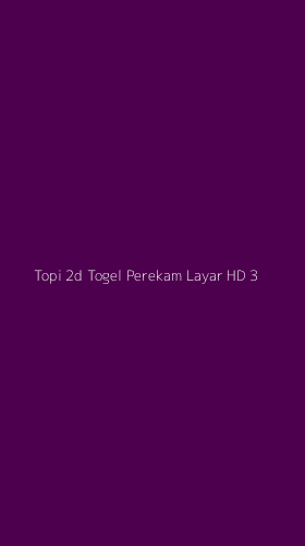 Tampilan Antarmuka Aplikasi Topi 2d Togel Perekam Layar Hd - 3