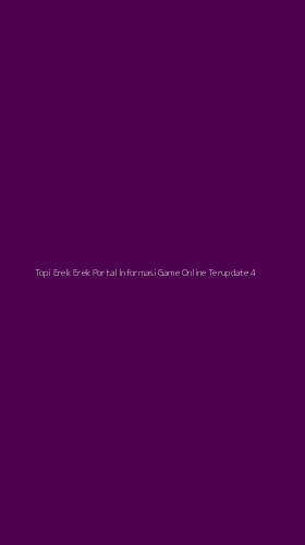 Tampilan Antarmuka Aplikasi Topi Erek Erek Portal Informasi Game Online Terupdate - 4