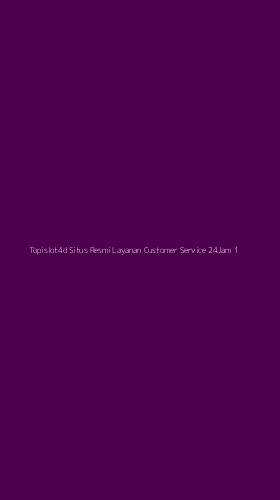 Tampilan Antarmuka Aplikasi Topislot4d Situs Resmi Layanan Customer Service 24jam - 1