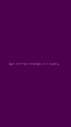 Tampilan Antarmuka Aplikasi Topjitu Togel Portal Informasi Game Online Terupdate - 2