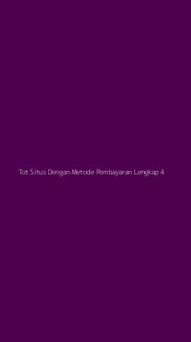 Tampilan Antarmuka Aplikasi Tot Situs Dengan Metode Pembayaran Lengkap - 4