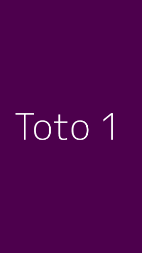 Tampilan Antarmuka Aplikasi Toto - 1