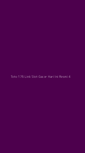 Tampilan Antarmuka Aplikasi Toto 176 Link Slot Gacor Hari Ini Resmi - 4