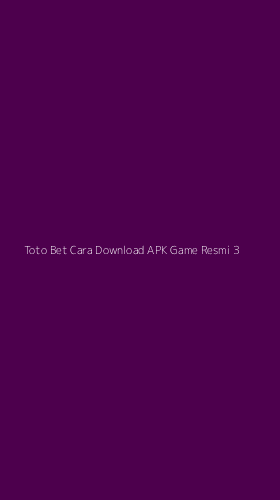 Tampilan Antarmuka Aplikasi Toto Bet Cara Download Apk Game Resmi - 3