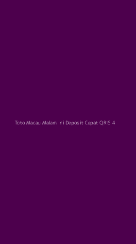 Tampilan Antarmuka Aplikasi Toto Macau Malam Ini Deposit Cepat Qris - 4