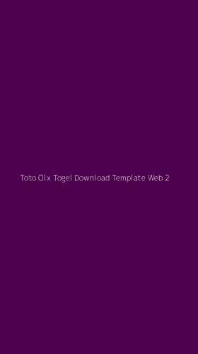 Tampilan Antarmuka Aplikasi Toto Olx Togel Download Template Web - 2