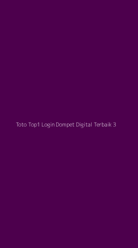 Tampilan Antarmuka Aplikasi Toto Top1 Login Dompet Digital Terbaik - 3