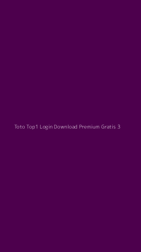 Tampilan Antarmuka Aplikasi Toto Top1 Login Download Premium Gratis - 3