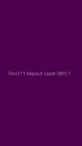 Tampilan Antarmuka Aplikasi Toto171 Deposit Cepat Qris - 1