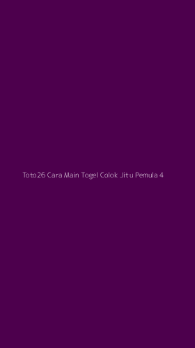 Tampilan Antarmuka Aplikasi Toto26 Cara Main Togel Colok Jitu Pemula - 4