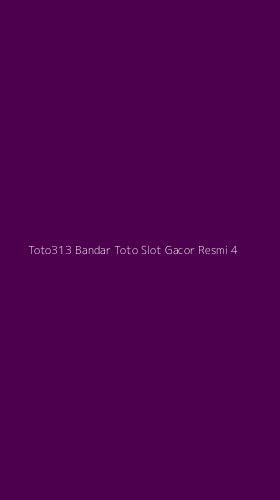 Tampilan Antarmuka Aplikasi Toto313 Bandar Toto Slot Gacor Resmi - 4