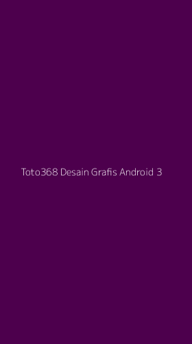 Tampilan Antarmuka Aplikasi Toto368 Desain Grafis Android - 3