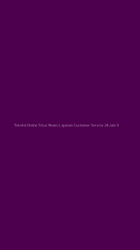 Tampilan Antarmuka Aplikasi Toto4d Online Situs Resmi Layanan Customer Service 24jam - 3