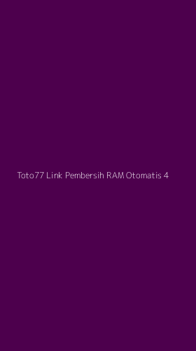 Tampilan Antarmuka Aplikasi Toto77 Link Pembersih Ram Otomatis - 4
