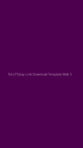 Tampilan Antarmuka Aplikasi Toto77play Link Download Template Web - 3