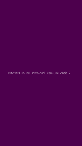 Tampilan Antarmuka Aplikasi Toto988 Online Download Premium Gratis - 2