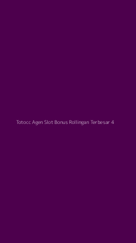 Tampilan Antarmuka Aplikasi Totocc Agen Slot Bonus Rollingan Terbesar - 4