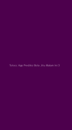 Tampilan Antarmuka Aplikasi Totocc App Prediksi Bola Jitu Malam Ini - 3