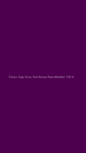 Tampilan Antarmuka Aplikasi Totocc App Situs Slot Bonus New Member 100 - 4