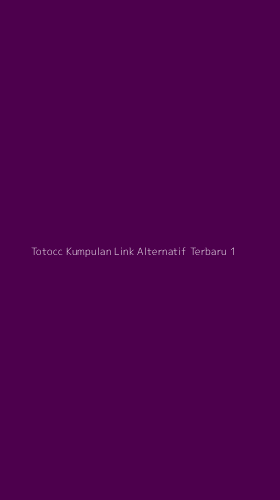 Tampilan Antarmuka Aplikasi Totocc Kumpulan Link Alternatif Terbaru - 1