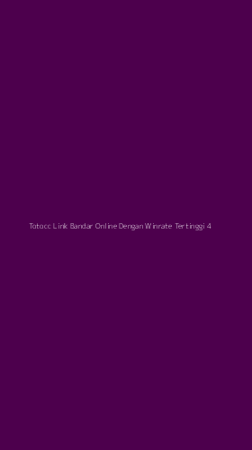 Tampilan Antarmuka Aplikasi Totocc Link Bandar Online Dengan Winrate Tertinggi - 4