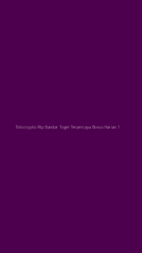Tampilan Antarmuka Aplikasi Totocrypto Rtp Bandar Togel Terpercaya Bonus Harian - 1