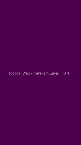 Tampilan Antarmuka Aplikasi Totogel Wap - Perekam Layar HD - 4