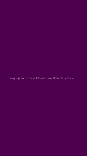 Tampilan Antarmuka Aplikasi Totogung2 Daftar Portal Informasi Game Online Terupdate - 4