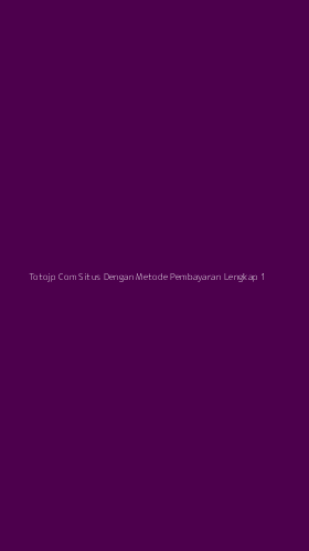 Tampilan Antarmuka Aplikasi Totojp Com Situs Dengan Metode Pembayaran Lengkap - 1