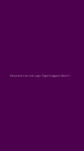 Tampilan Antarmuka Aplikasi Totoonline Com Link Login Togel Singapore Resmi - 1