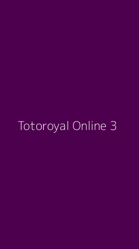 Tampilan Antarmuka Aplikasi Totoroyal Online - 3