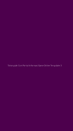 Tampilan Antarmuka Aplikasi Totorupiah Com Portal Informasi Game Online Terupdate - 3