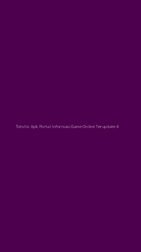 Tampilan Antarmuka Aplikasi Tototix Apk Portal Informasi Game Online Terupdate - 4