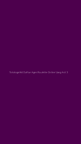 Tampilan Antarmuka Aplikasi Tototogel4d Daftar Agen Roulette Online Uang Asli - 3