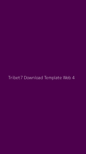 Tampilan Antarmuka Aplikasi Tribet7 Download Template Web - 4