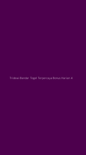 Tampilan Antarmuka Aplikasi Tridewi Bandar Togel Terpercaya Bonus Harian - 4
