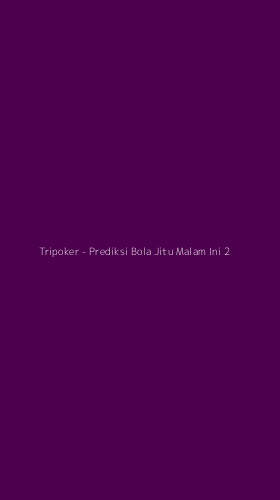 Tampilan Antarmuka Aplikasi Tripoker - Prediksi Bola Jitu Malam Ini - 2