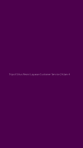 Tampilan Antarmuka Aplikasi Tripoli Situs Resmi Layanan Customer Service 24jam - 4