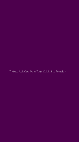 Tampilan Antarmuka Aplikasi Trxtoto Apk Cara Main Togel Colok Jitu Pemula - 4