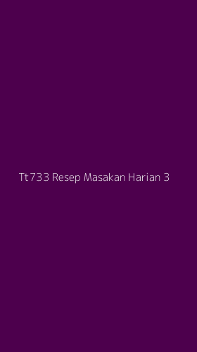 Tampilan Antarmuka Aplikasi Tt733 Resep Masakan Harian - 3