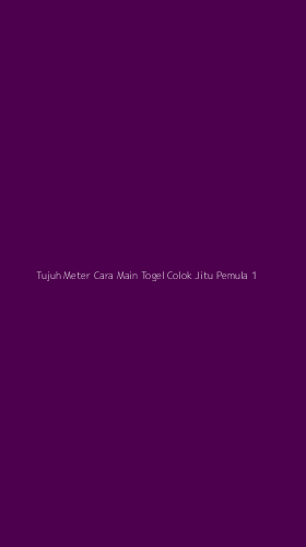 Tampilan Antarmuka Aplikasi Tujuh Meter Cara Main Togel Colok Jitu Pemula - 1