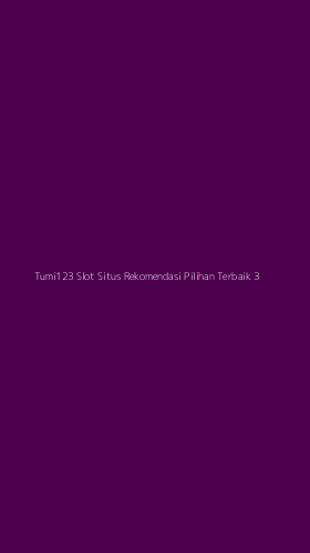 Tampilan Antarmuka Aplikasi Tumi123 Slot Situs Rekomendasi Pilihan Terbaik - 3